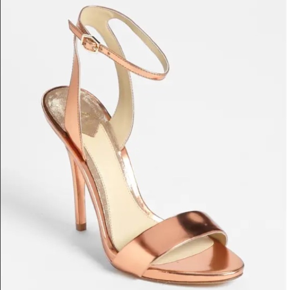 Brian Atwood Bronze Heel